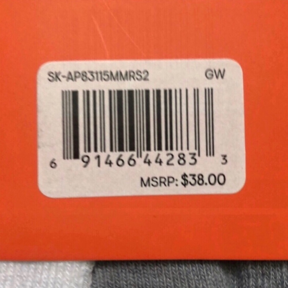 New Socks Aeropostale Package 8 Pairs Mens Gray & White Athletic Low Cut Socks - Picture 14 of 14